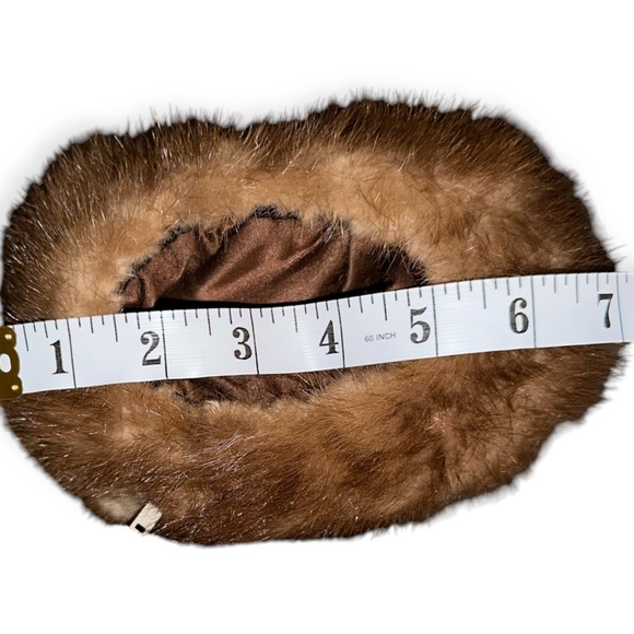 ANTIQUE Mink Fur Muff Purse - Picture 5 of 8